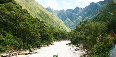 Upper Urubamba River Near Urcos