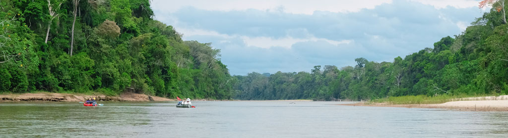 Las Piedras rafting near Puerto Maldonado