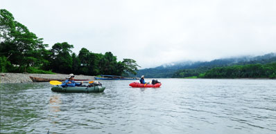 Rafting von Shintuya zur Shintuya Lodge