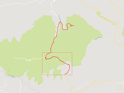 Salkantay Trek Overview Map