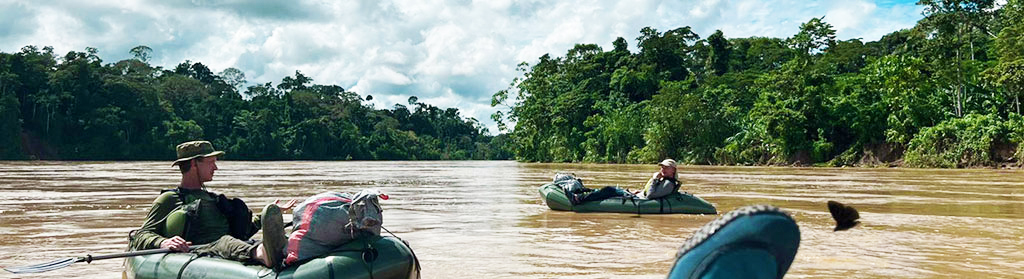 Rafting on the Tambopata River