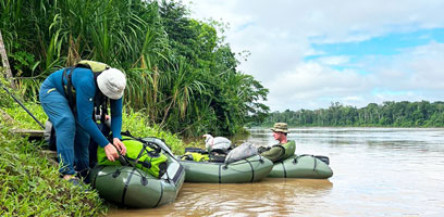 Tambopata River rafting