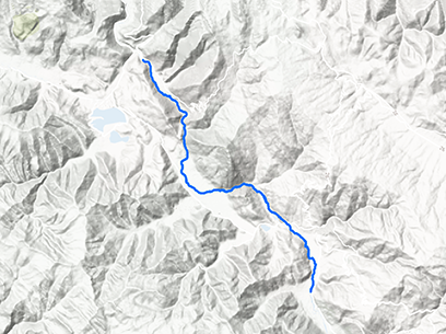 Cusco Rafting Terrain Map
